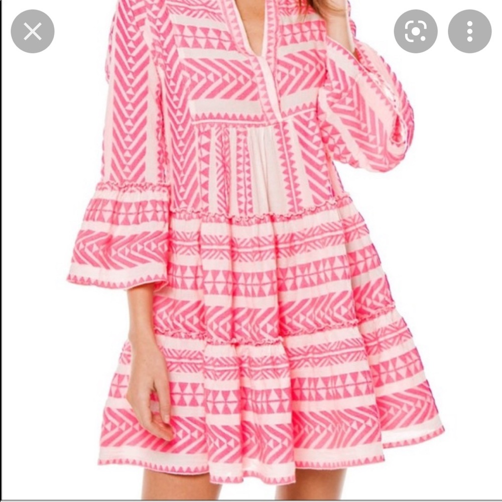 Anthropologie Devotion Petra Tiered Tunic Dress XS